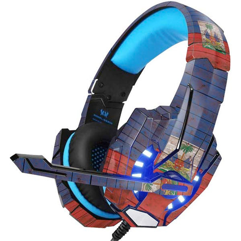 Haiti Flag Dark Wood BENGOO G9000 Skin